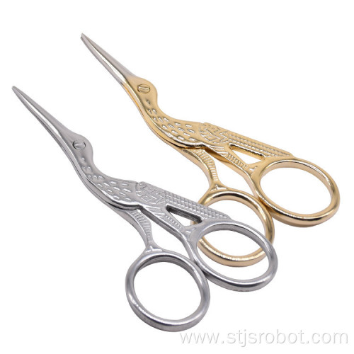 Stainless steel beauty scissors threading scissors Restoring ancient ways cut eyebrow beauty makeup tools